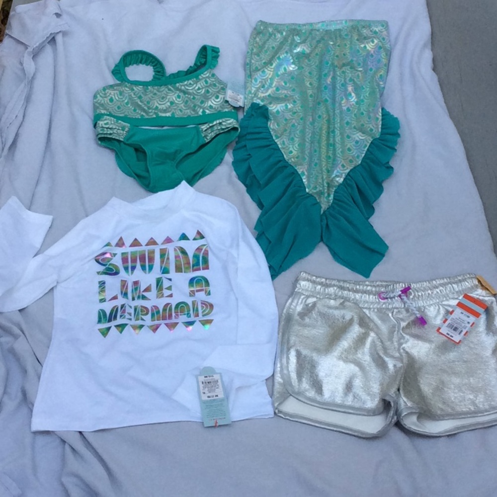 Cat & jack swim 5 pieces!